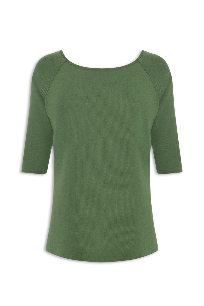 BLUSA DECOTE CANOA