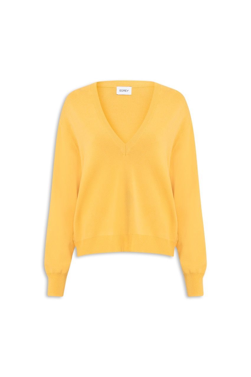 SWEATER LEVE DECOTE V