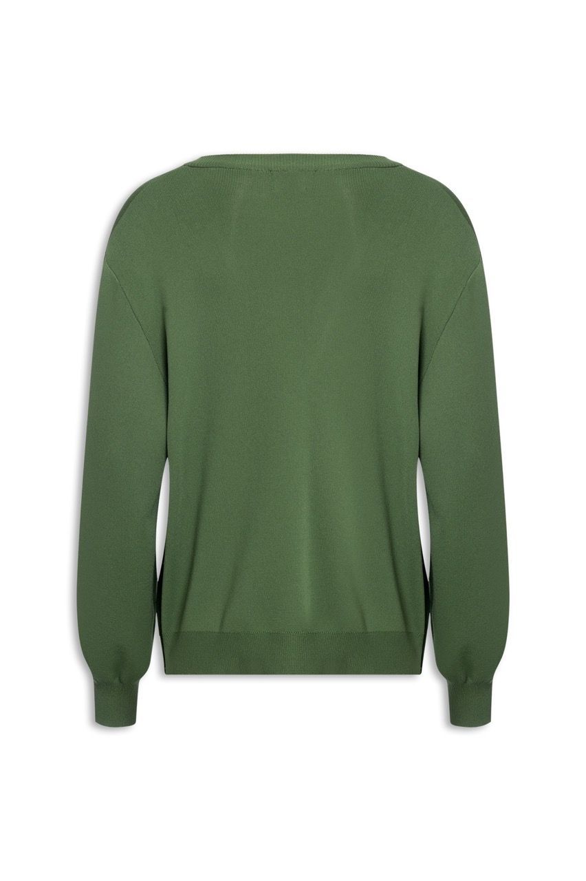 SWEATER LEVE DECOTE V