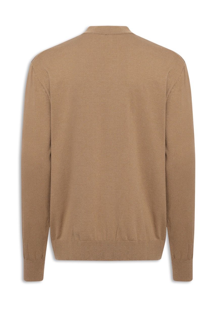 BLUSA GOLA ALTA TRICOT LÃ