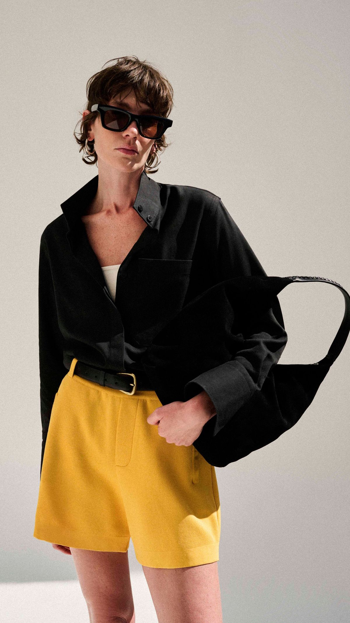 CAMISA GOLA RETA TENCEL
