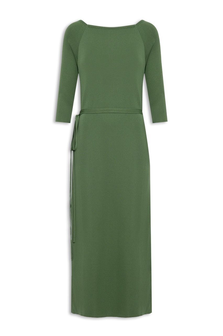 VESTIDO DECOTE CANOA
