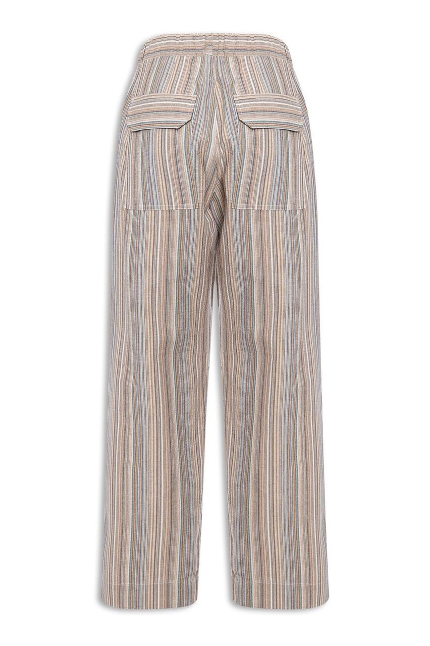 CALÇA LISTRAS LINHO