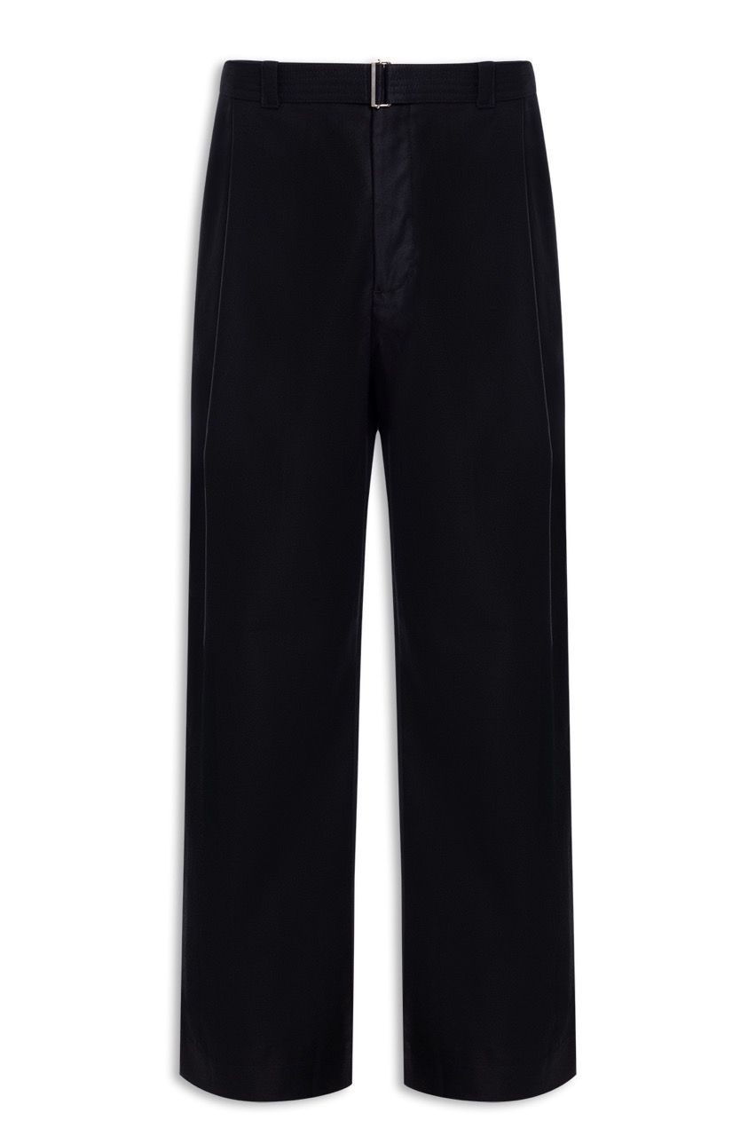 CALÇA AMPLA PREGA CINTO