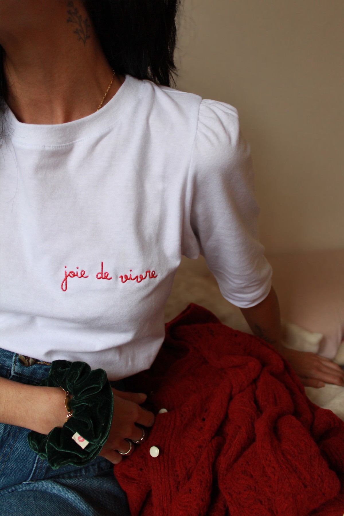 Blusa joie de vivre