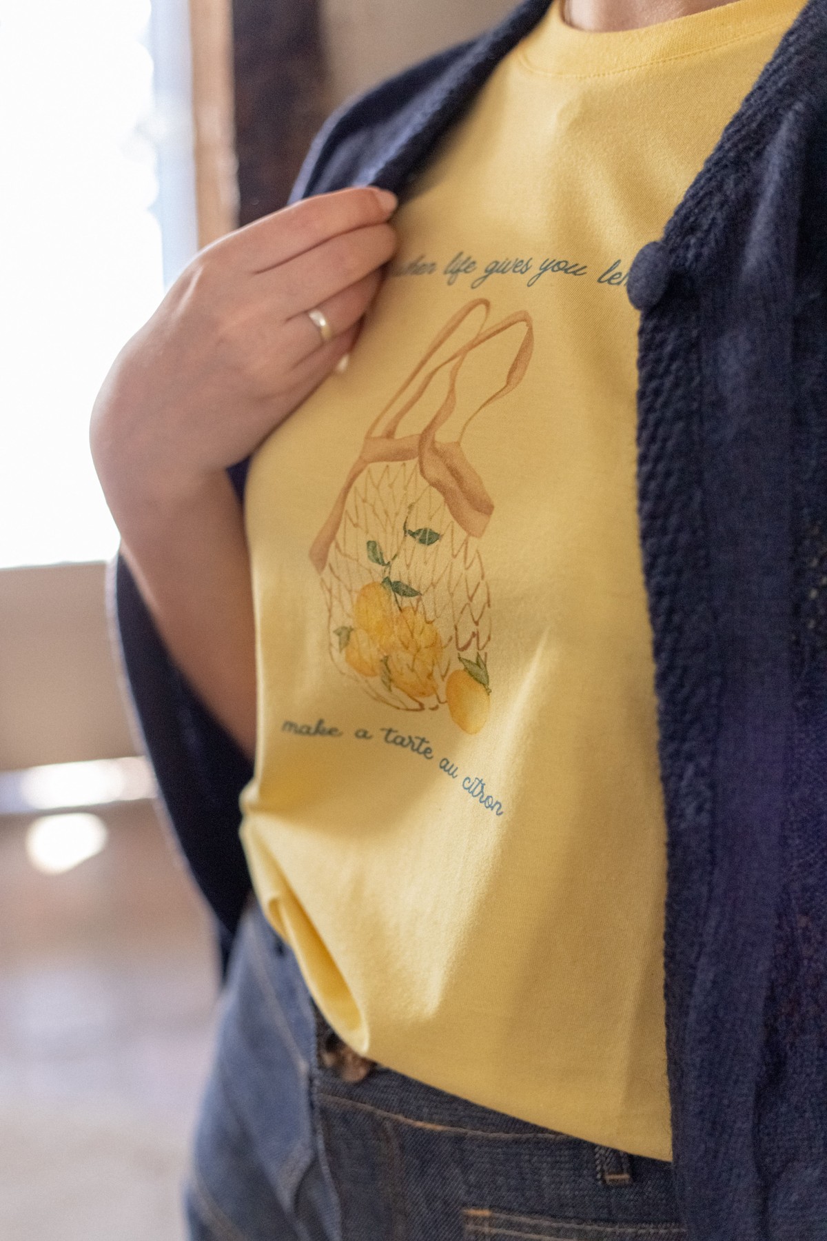 Camiseta tarte au citron