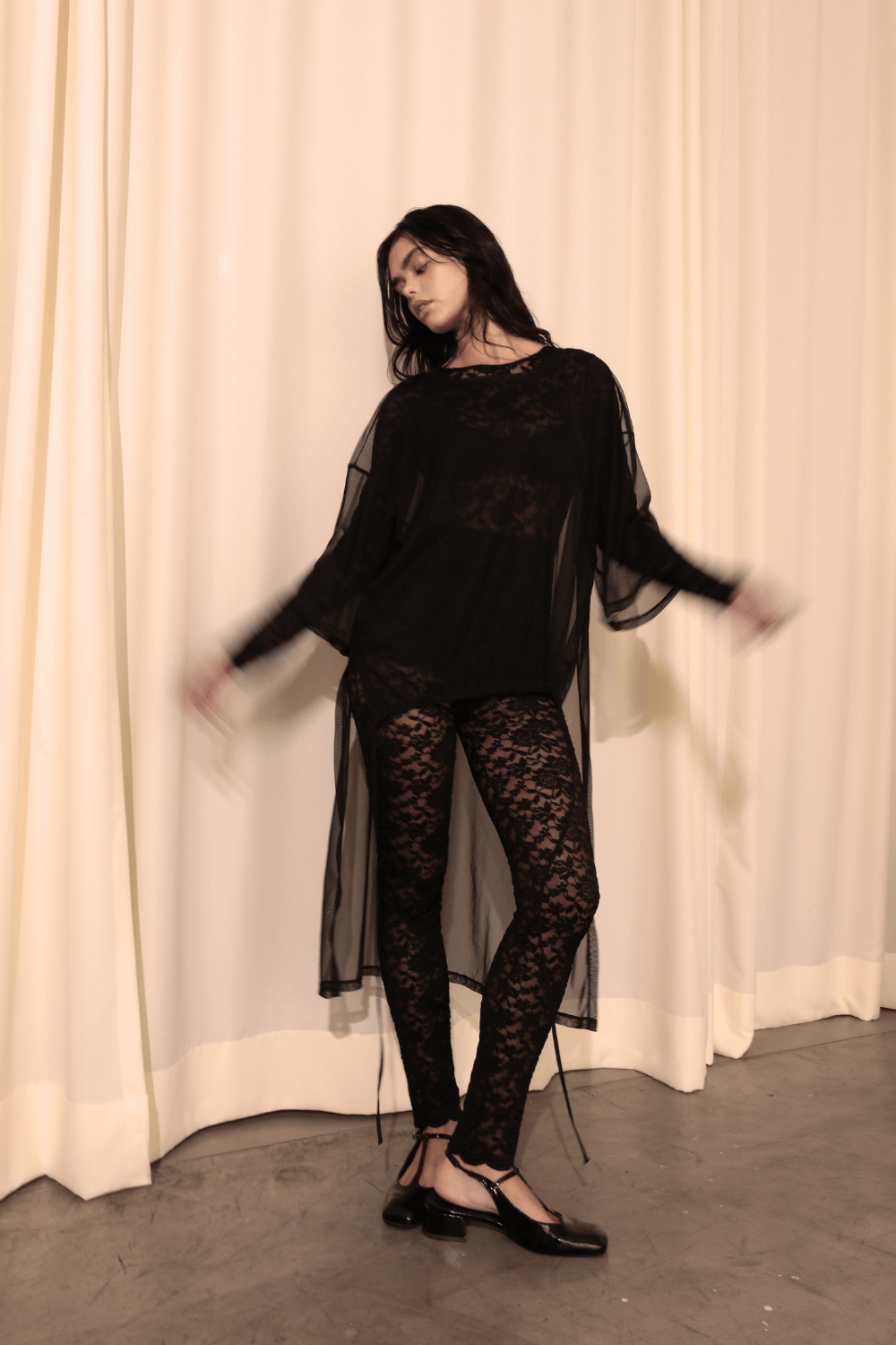 Macacão (Catsuit) Proenza Preto 