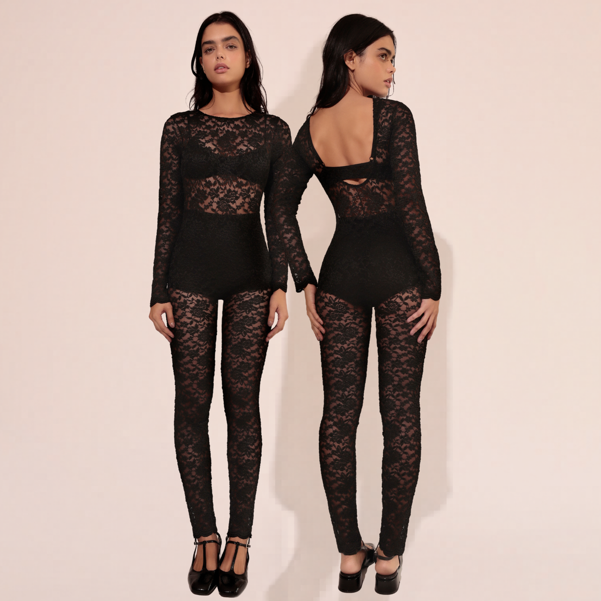 Macacão (Catsuit) Proenza Preto 