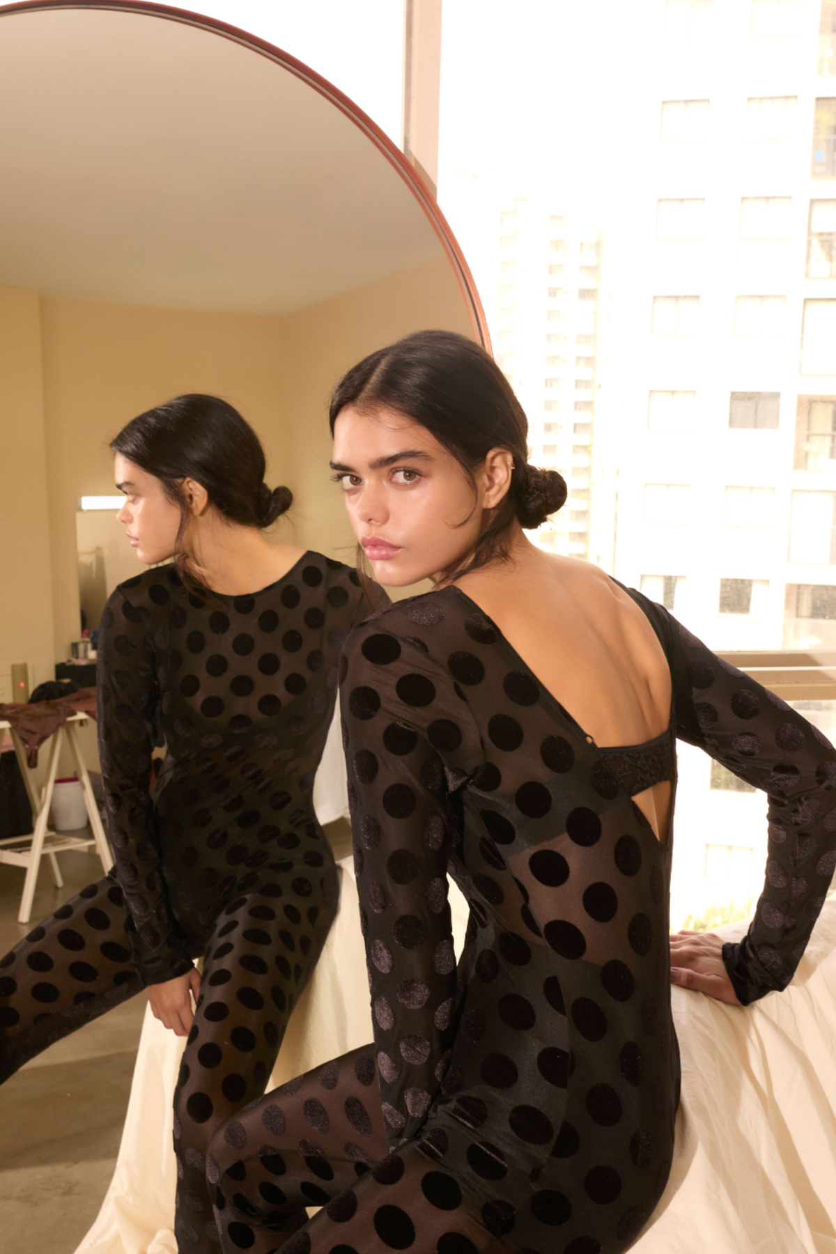 Macacão  (Catsuit) Dária Preto 