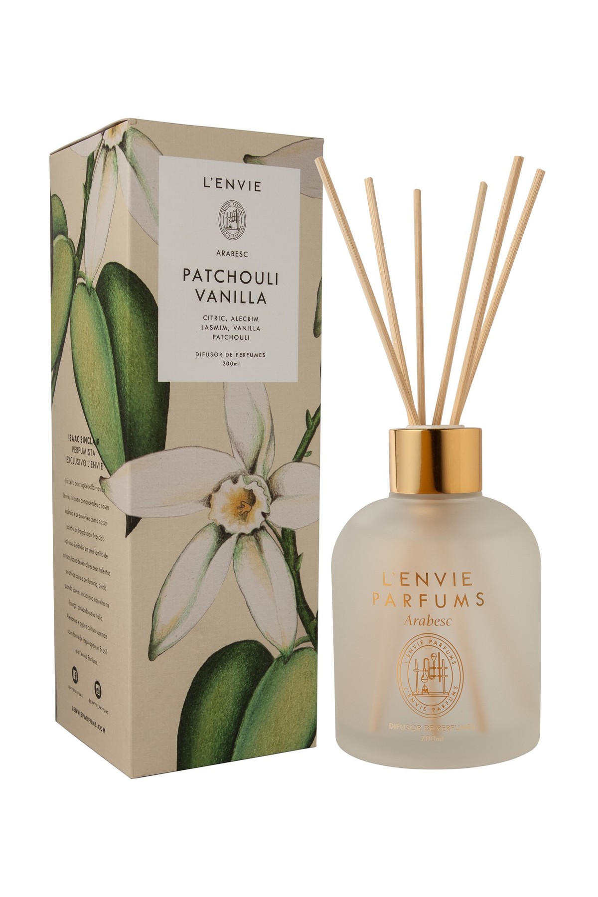 Difusor de Perfume | Patchouli Vanilla - Arabesc