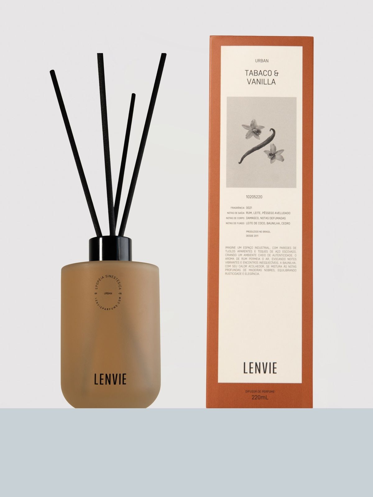 Difusor de Perfume 220 ml | Tabaco & Vanilla - Urban