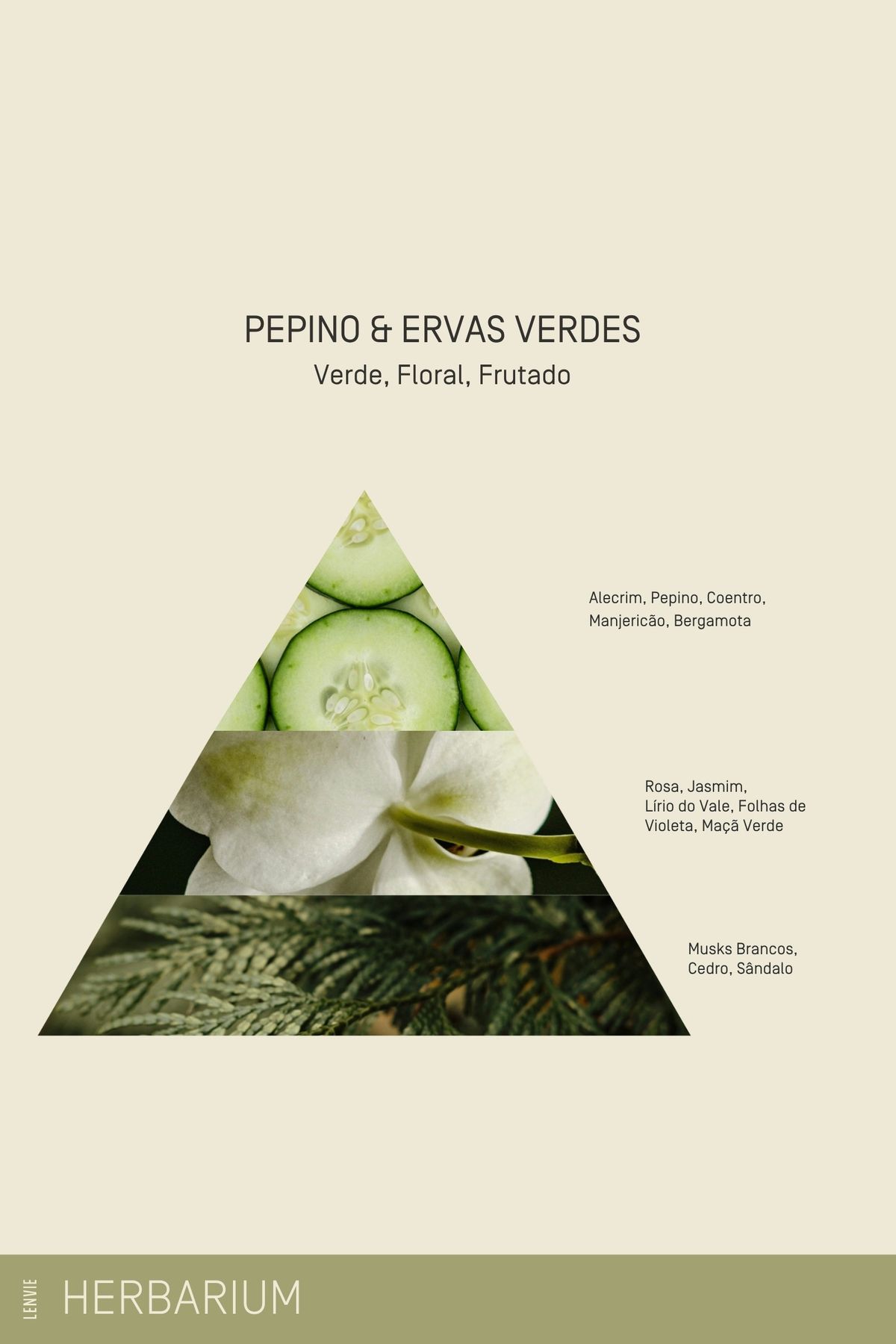 Sabonete Líquido 500ml | Pepino e Ervas Verdes - Herbarium