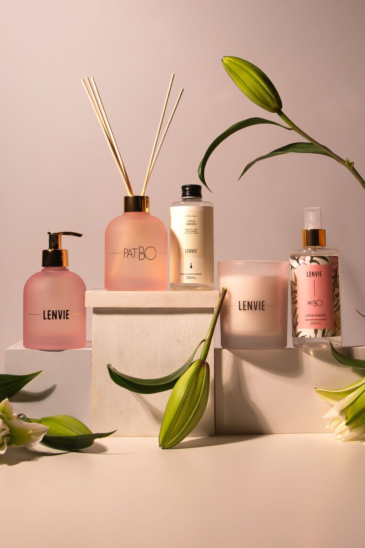 Refil Difusor de Perfume 200 ml | Lotus Garden - PatBo