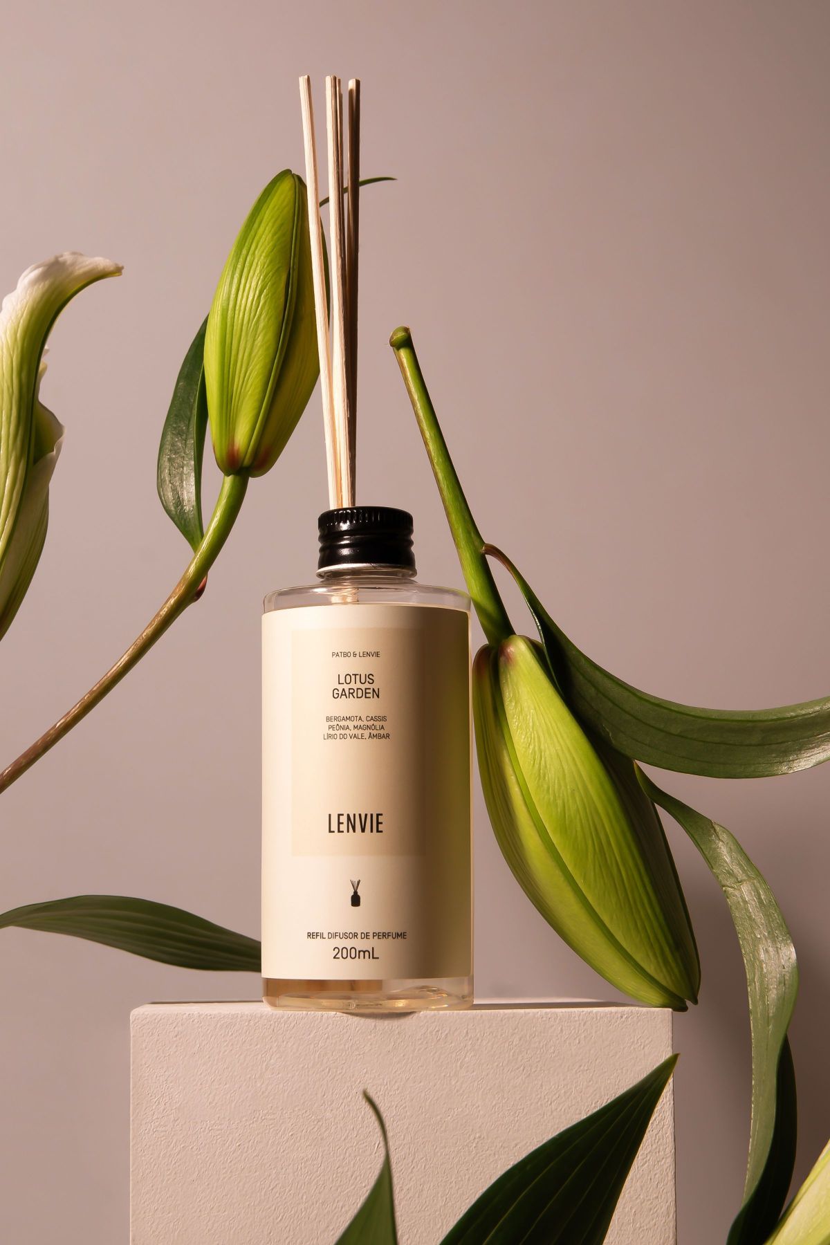 Refil Difusor de Perfume 200 ml | Lotus Garden - PatBo