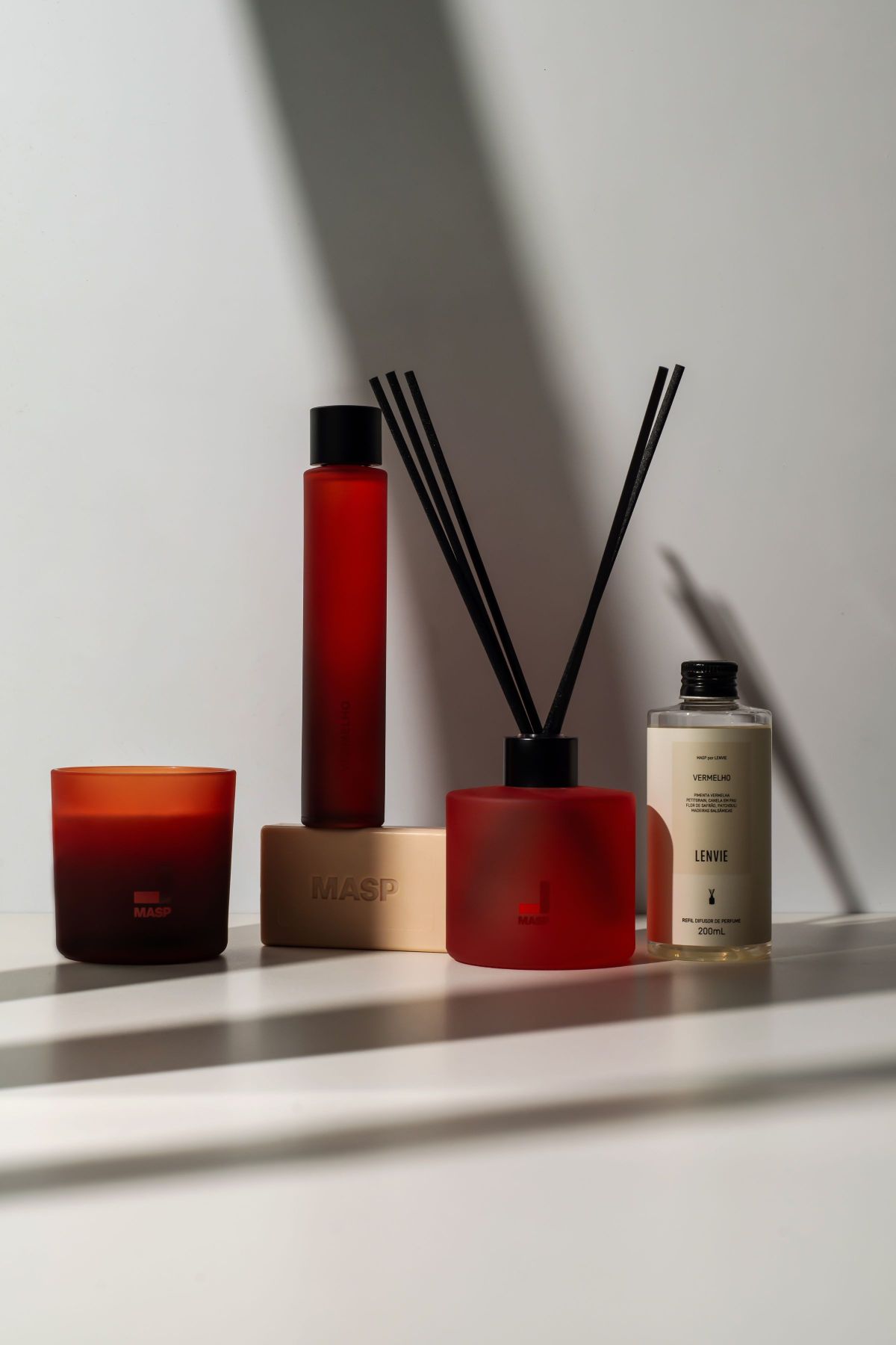 Refil Difusor de Perfume 200 ml | Vermelho - MASP