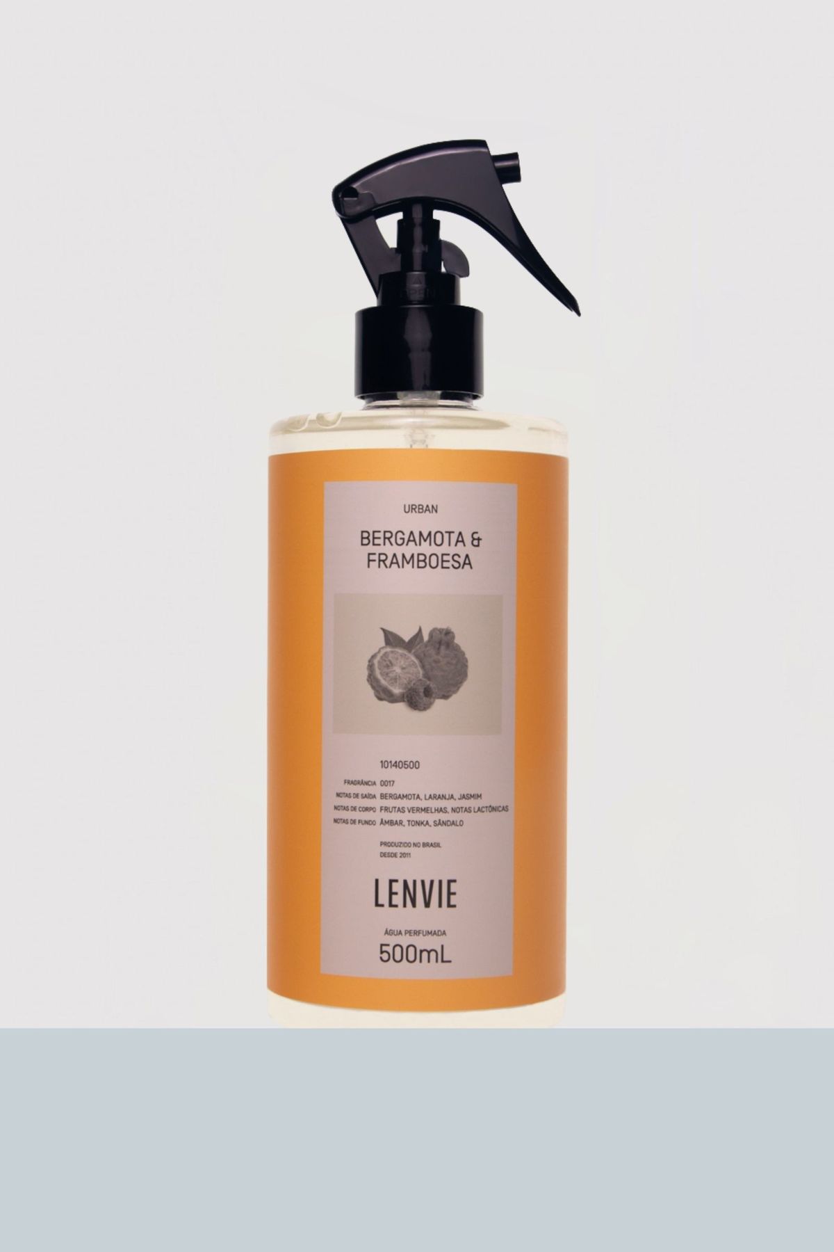 Água Perfumada 500 ml | Bergamota & Framboesa - Urban