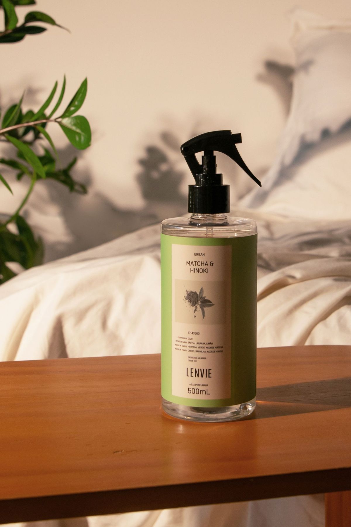 Água Perfumada 500 ml | Matcha & Hinoki - Urban