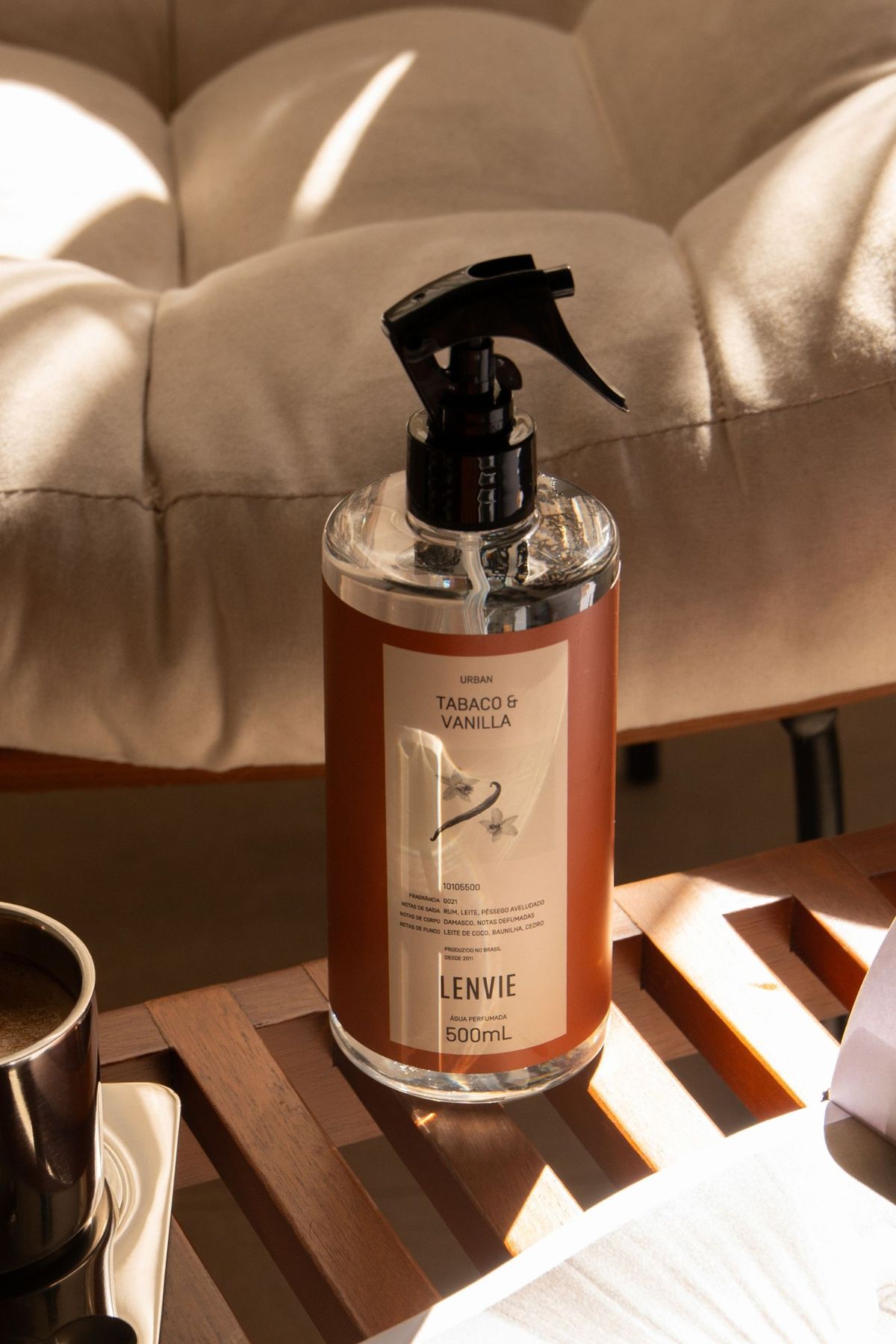 Água Perfumada 500 ml | Tabaco & Vanilla - Urban
