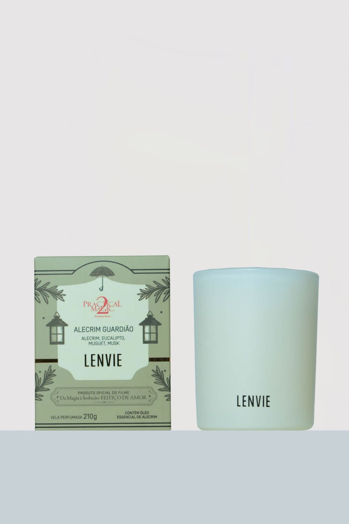 Vela Perfumada 210 g | Alecrim Guardião - Practical Magic