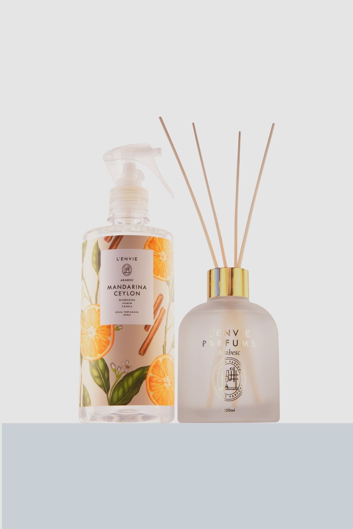 Kit Água Perfumada e Difusor de Perfume | Mandarina Ceylon
