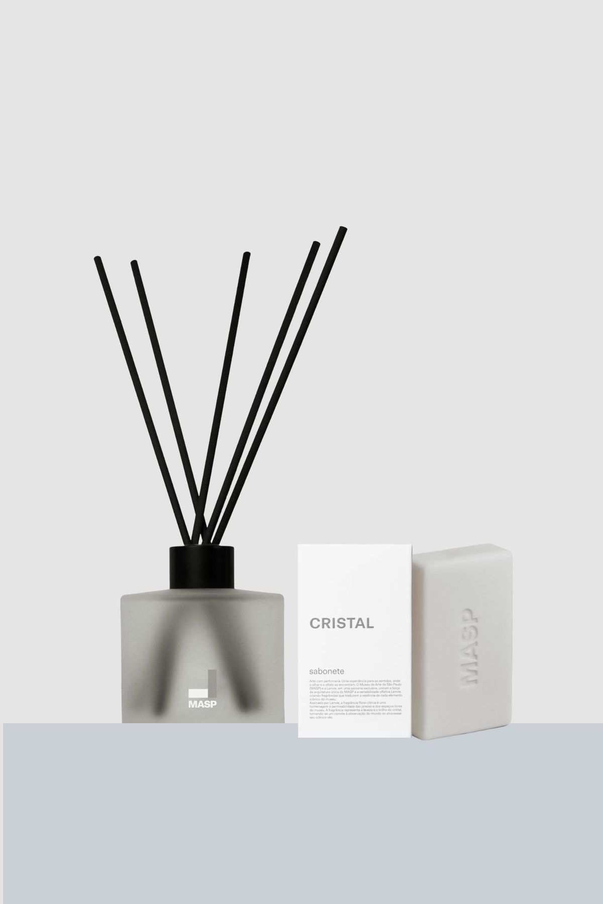 Kit Difusor de Perfume e Sabonete em Barra  | Cristal - MASP