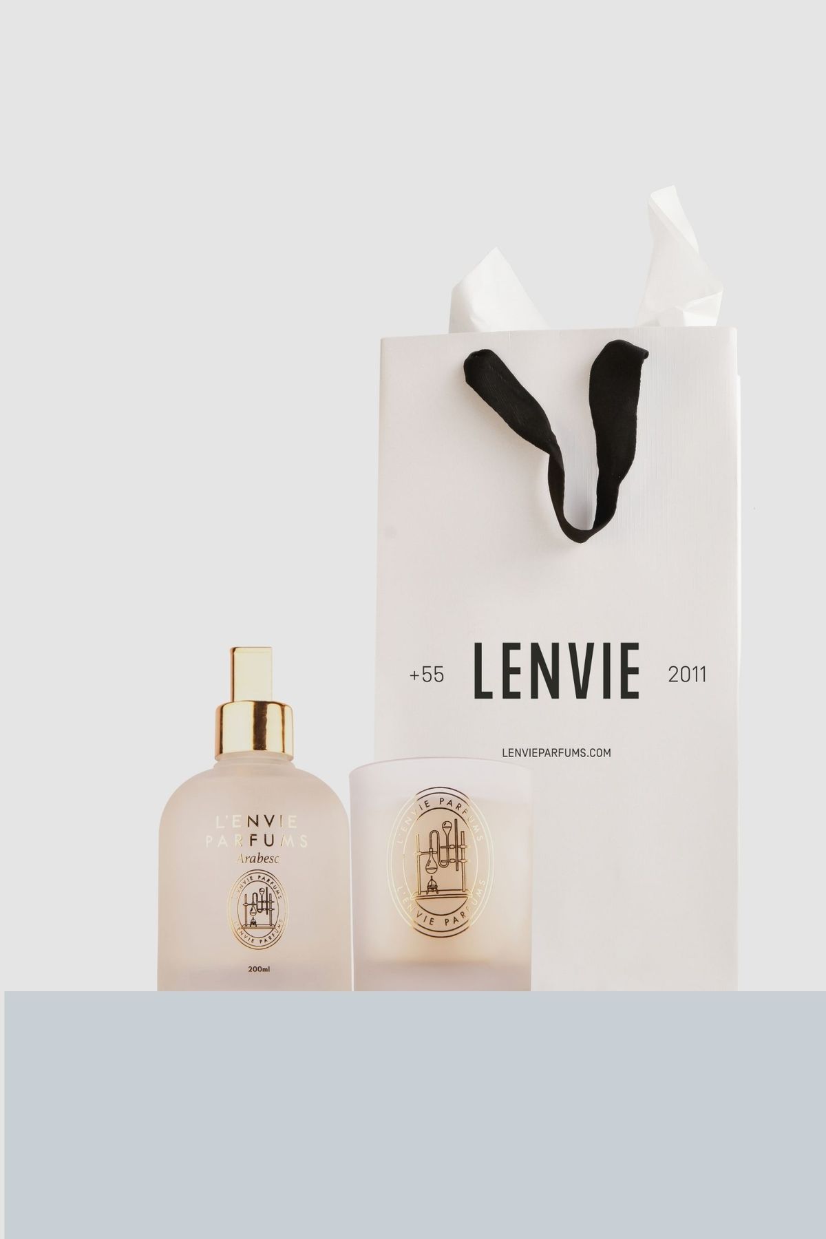 Kit Home Spray 200ml e Vela Perfumada 210g | Mandarina Ceylon