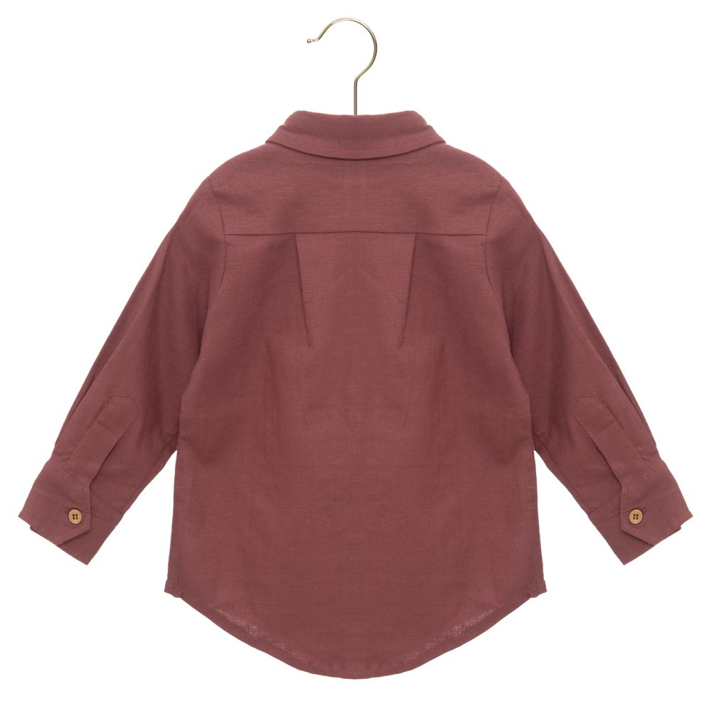 CAMISA MASC VINHO