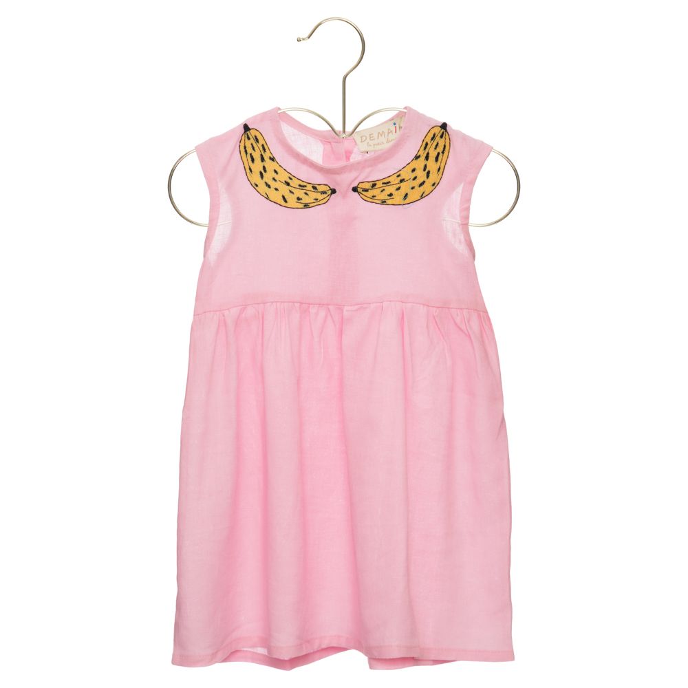 VESTIDO FELIPA BANANA ROSA