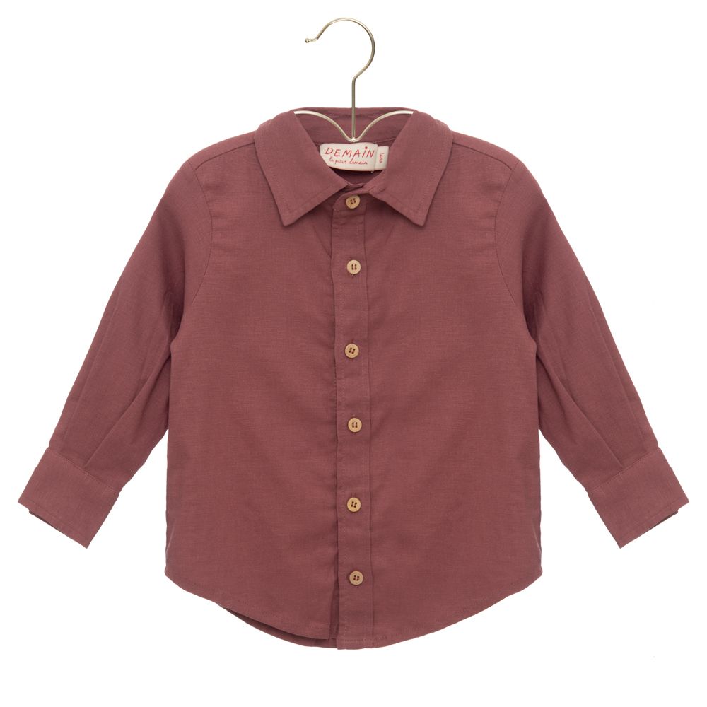 CAMISA MASC VINHO