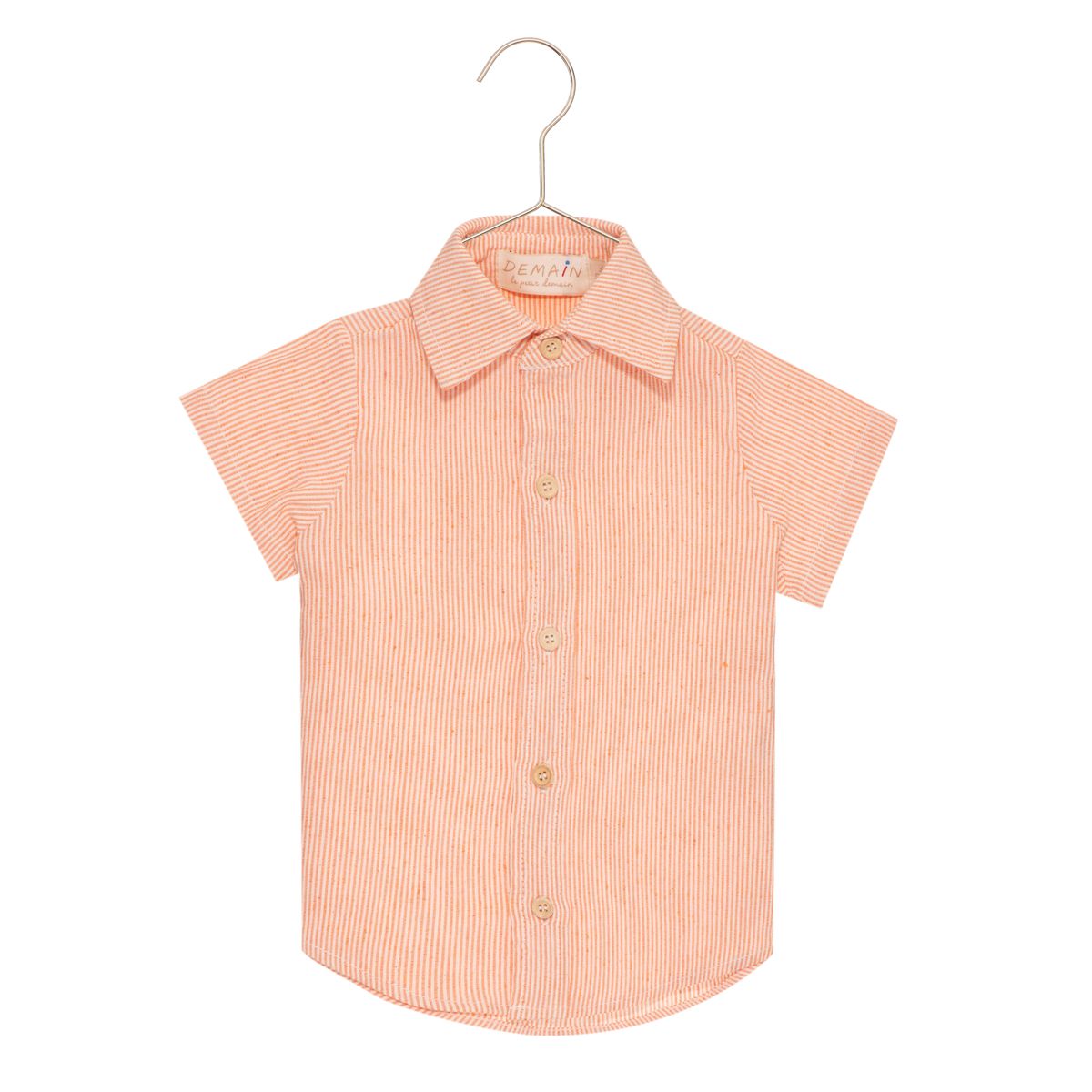 CAMISA LEE LISTRADO LARANJA 