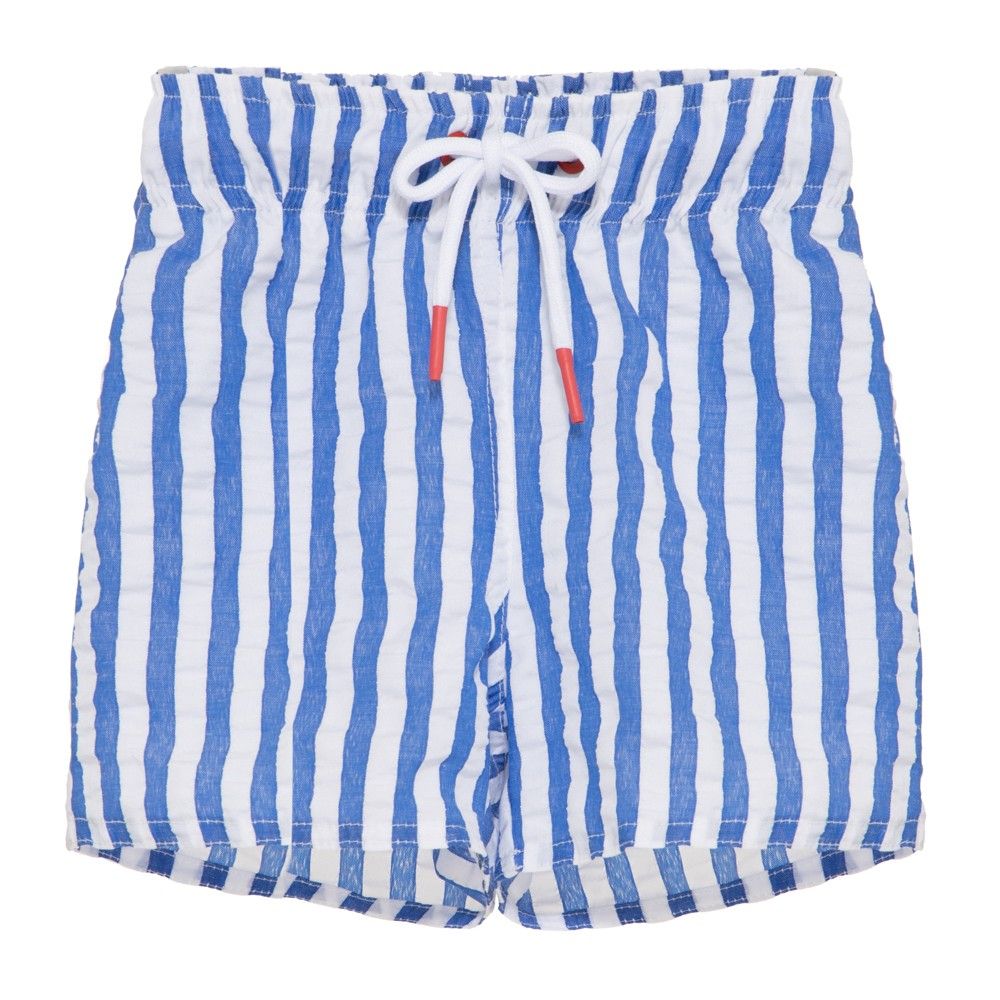 SHORT OLI AZUL/BRANCO