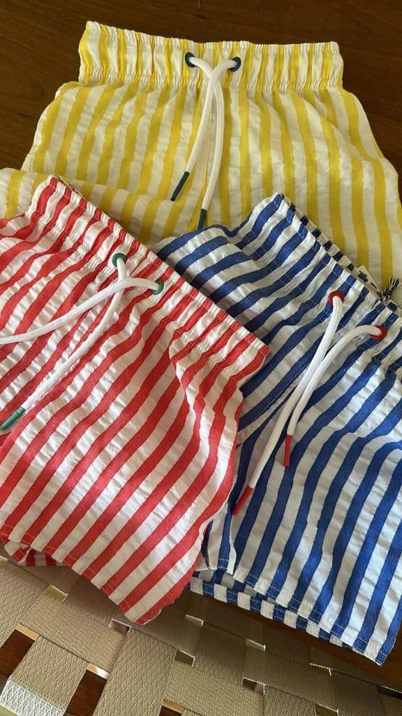 SHORT OLI VERMELHO/BRANCO