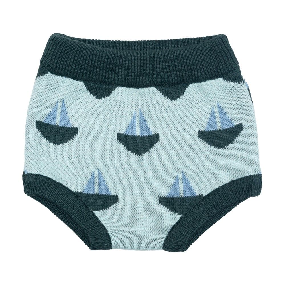 TAPA FRALDA BARCO VERDE/AZUL