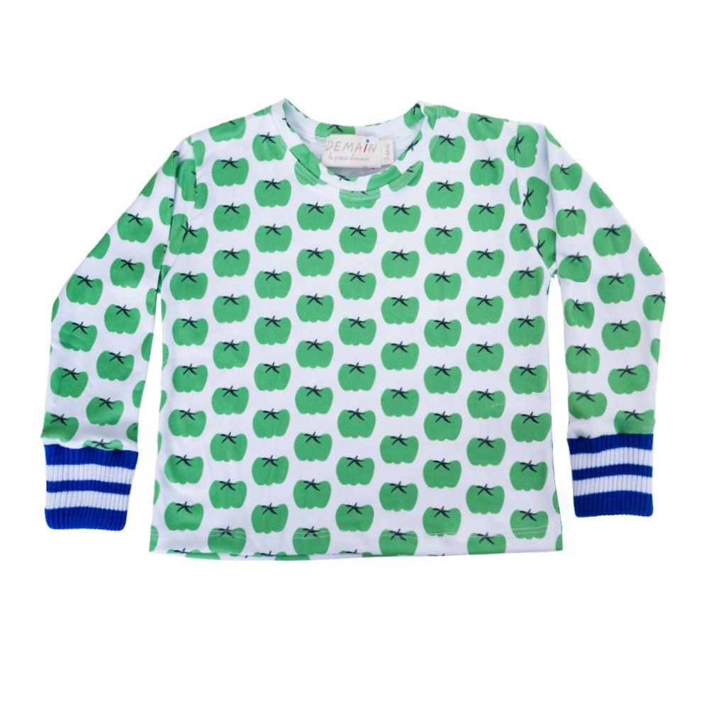 PIJAMA TOMATE VERDE