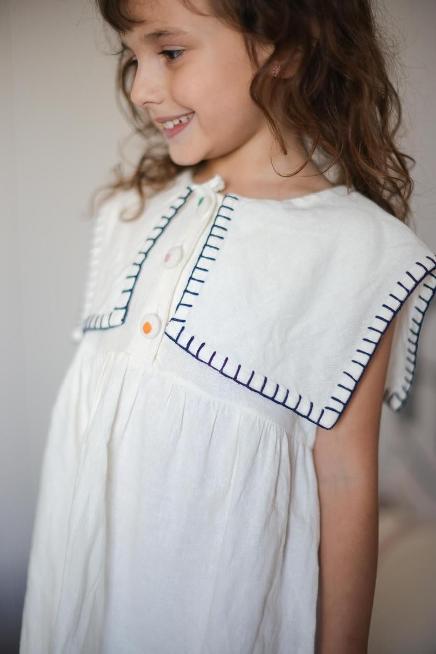 VESTIDO BETHINA OFF WHITE