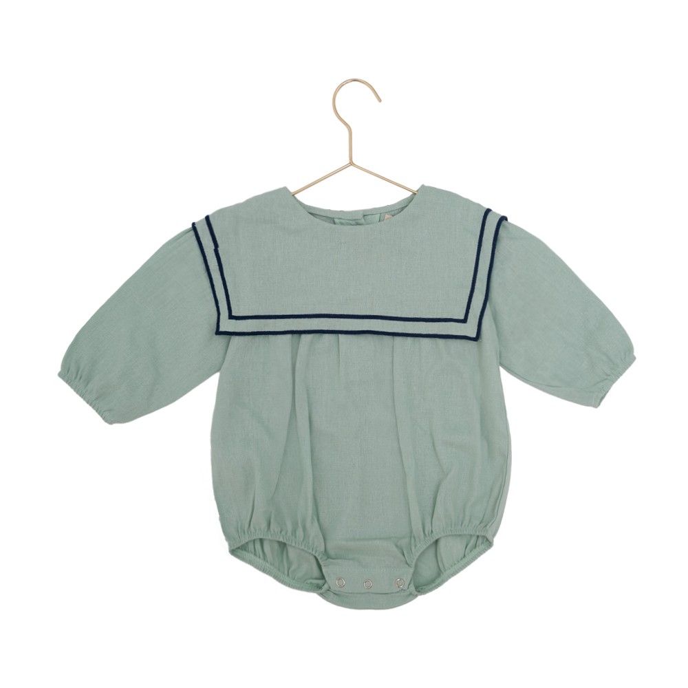BOMBER MILLA VERDE PALA AZUL