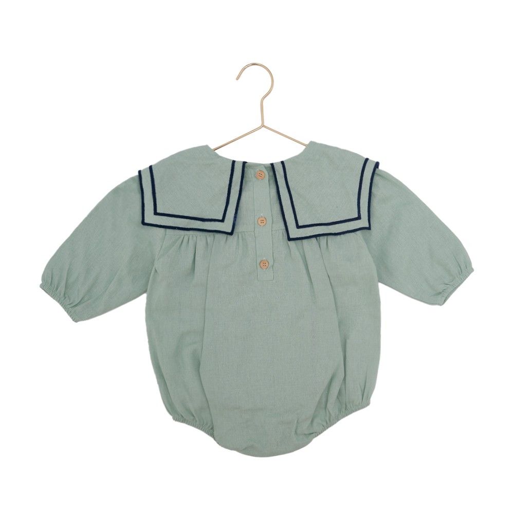 BOMBER MILLA VERDE PALA AZUL