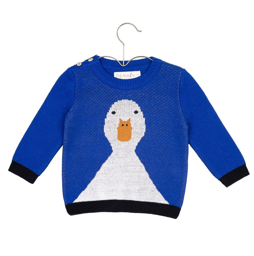 SUÉTER PATO AZUL