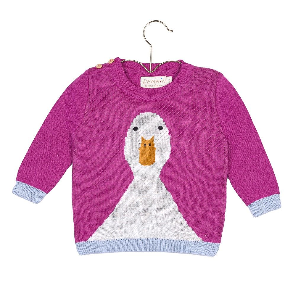 SUÉTER PATO ROSA