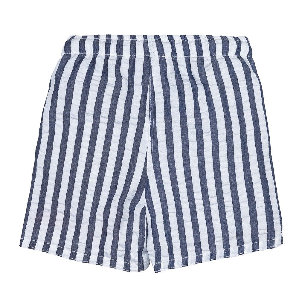 SHORT OLI CINZA/BRANCO