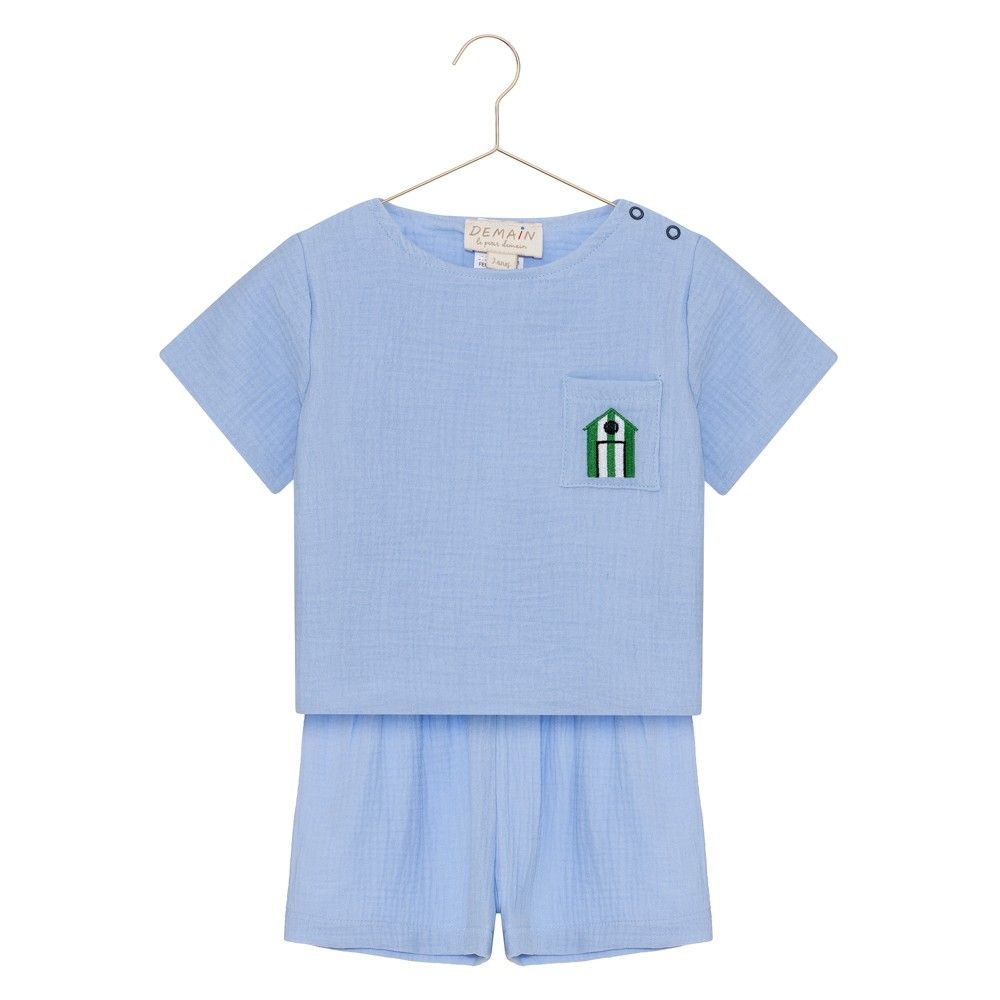 CONJUNTO CARMEL  AZUL CRAMBAY /CASA VERDE 
