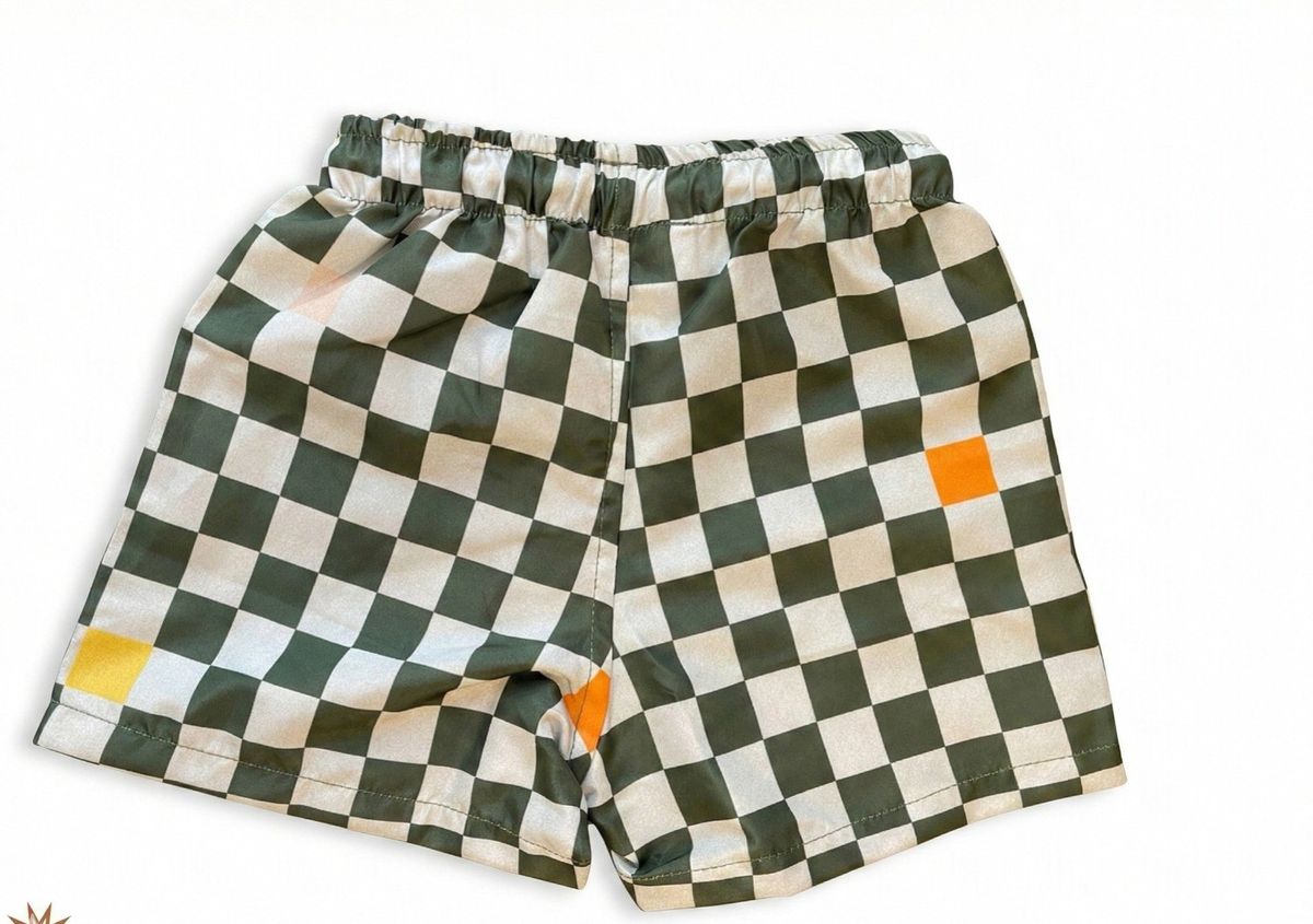 SHORT OLI QUADRICULADO
