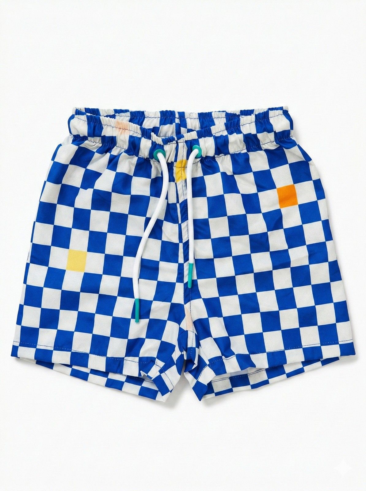 SHORT OLI QUADRICULADO AZUL