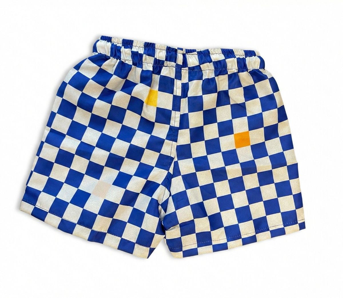 SHORT OLI QUADRICULADO AZUL