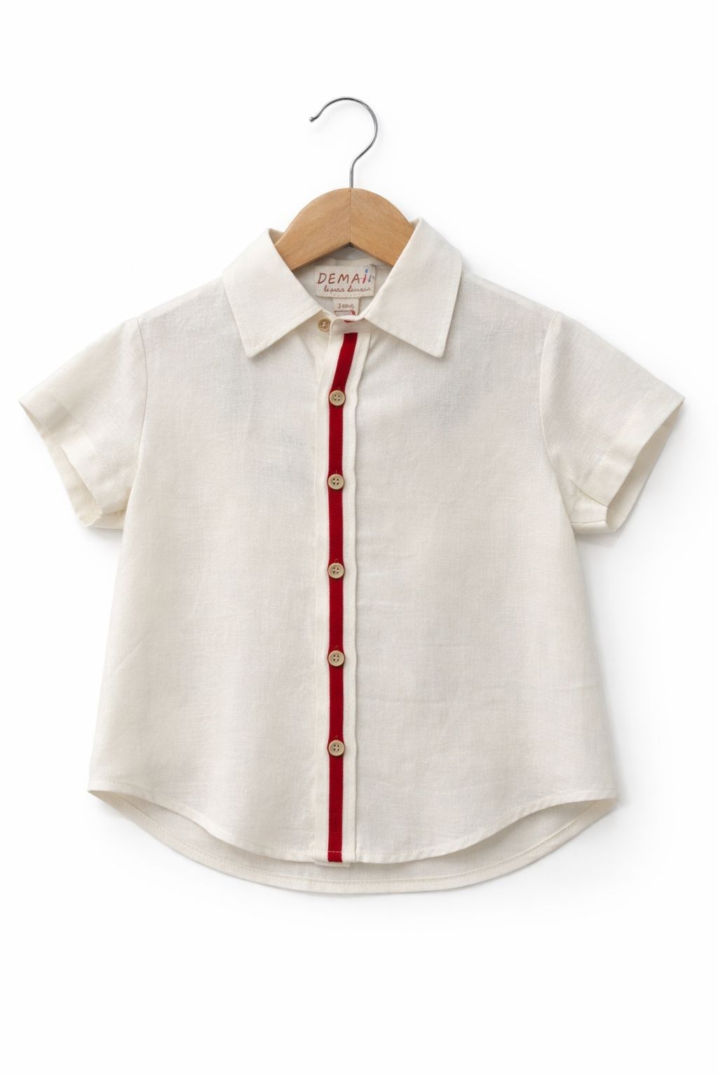 CAMISA LEE LISTRA ÚNICA OFF WHITE