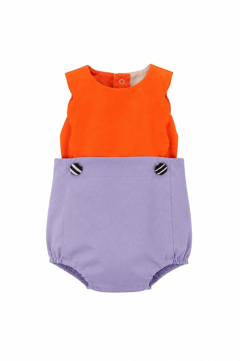 BODY NUVEM BICOLLOR LILÁS/LARANJA