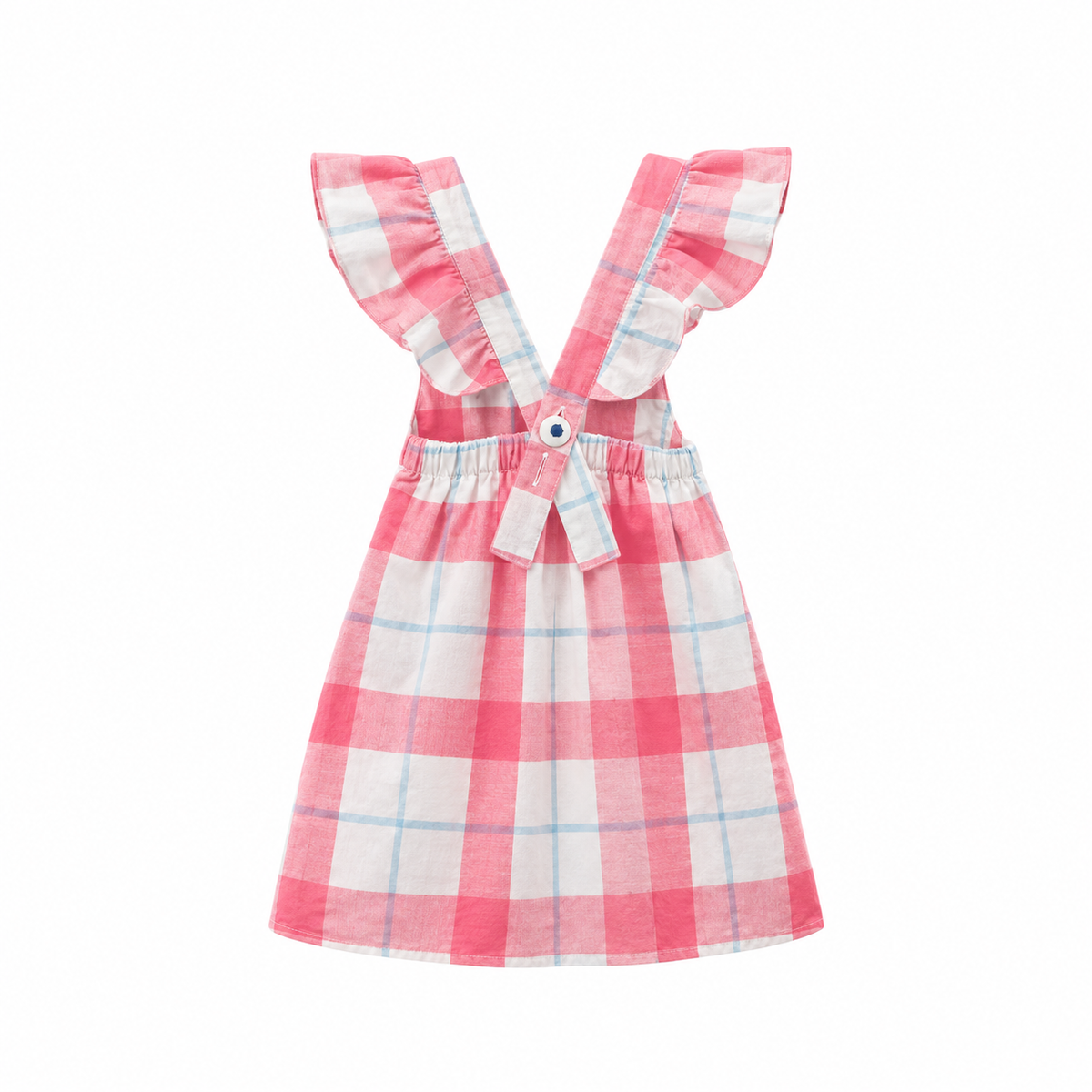 VESTIDO BABETHE XADREZ ROSA
