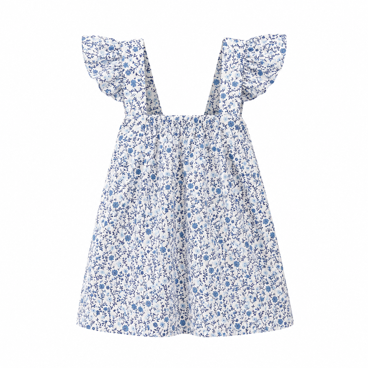 VESTIDO BABETHE  LIBERTY AZUL