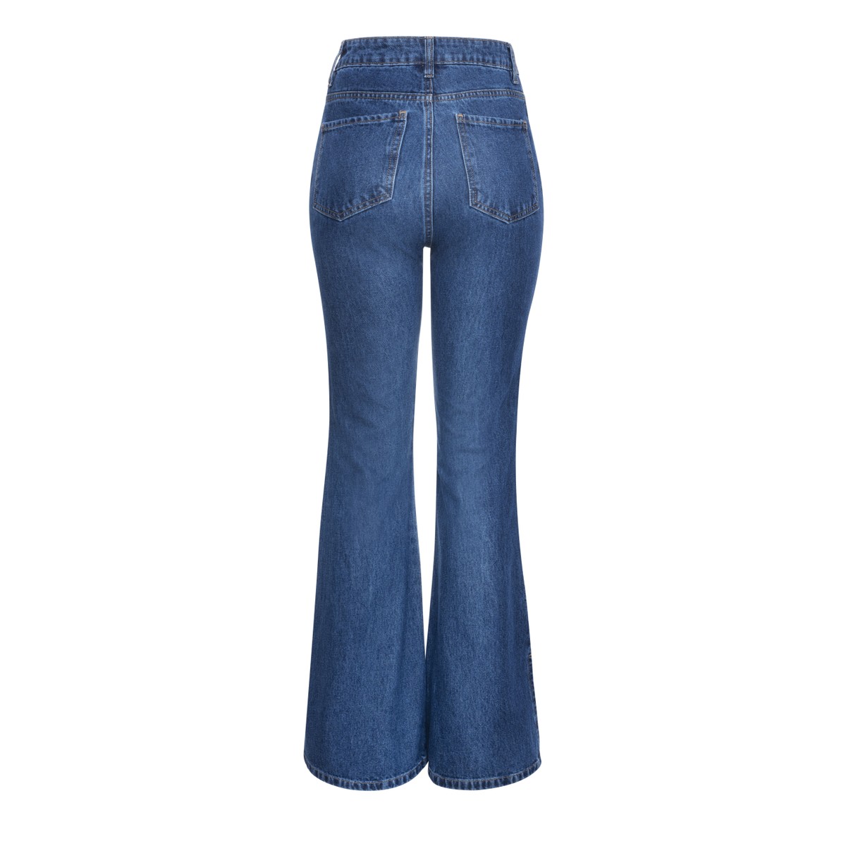 Calça Flare Victoria Jeans Escuro