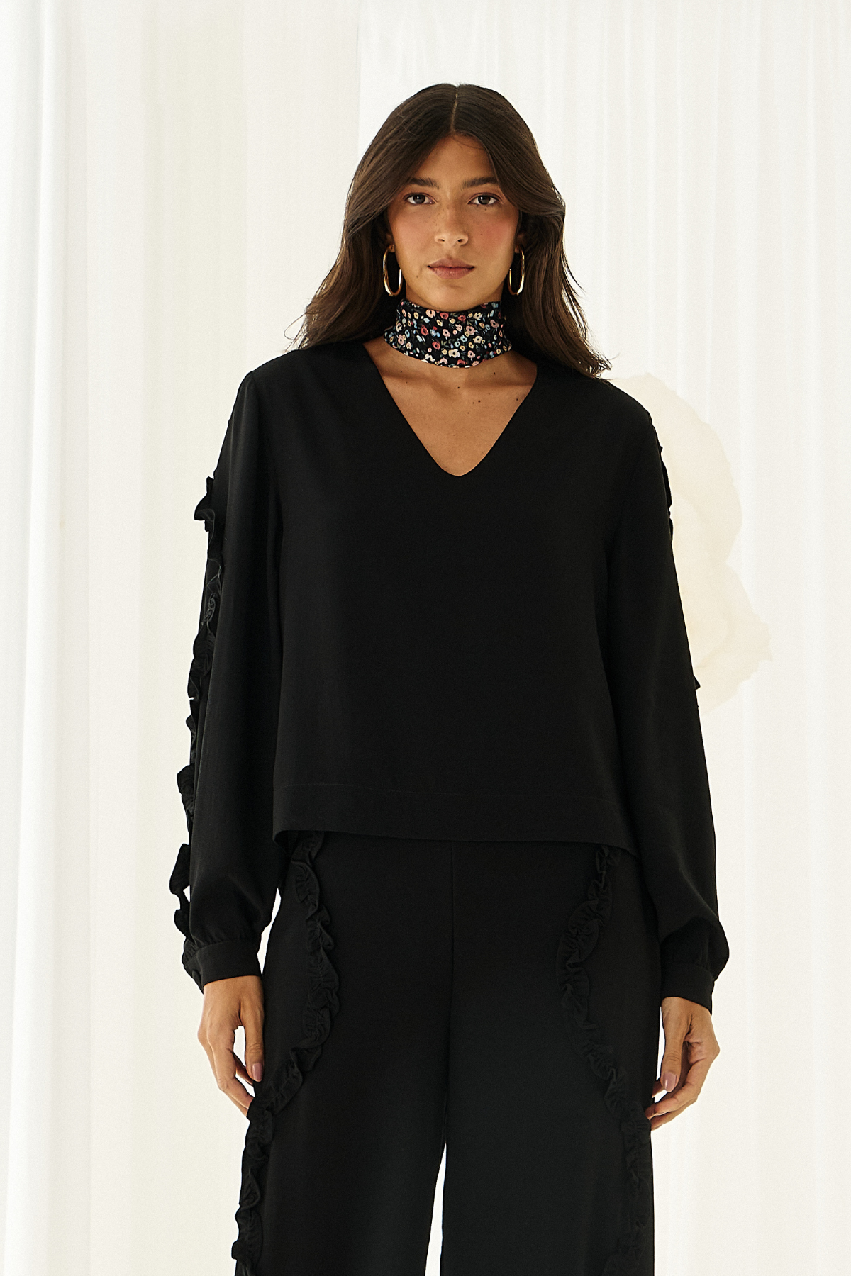 Blusa Cris Preto